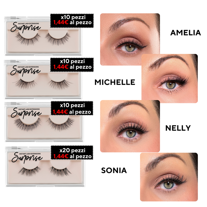 Kit Ciglia Nano Adesive Formato XL